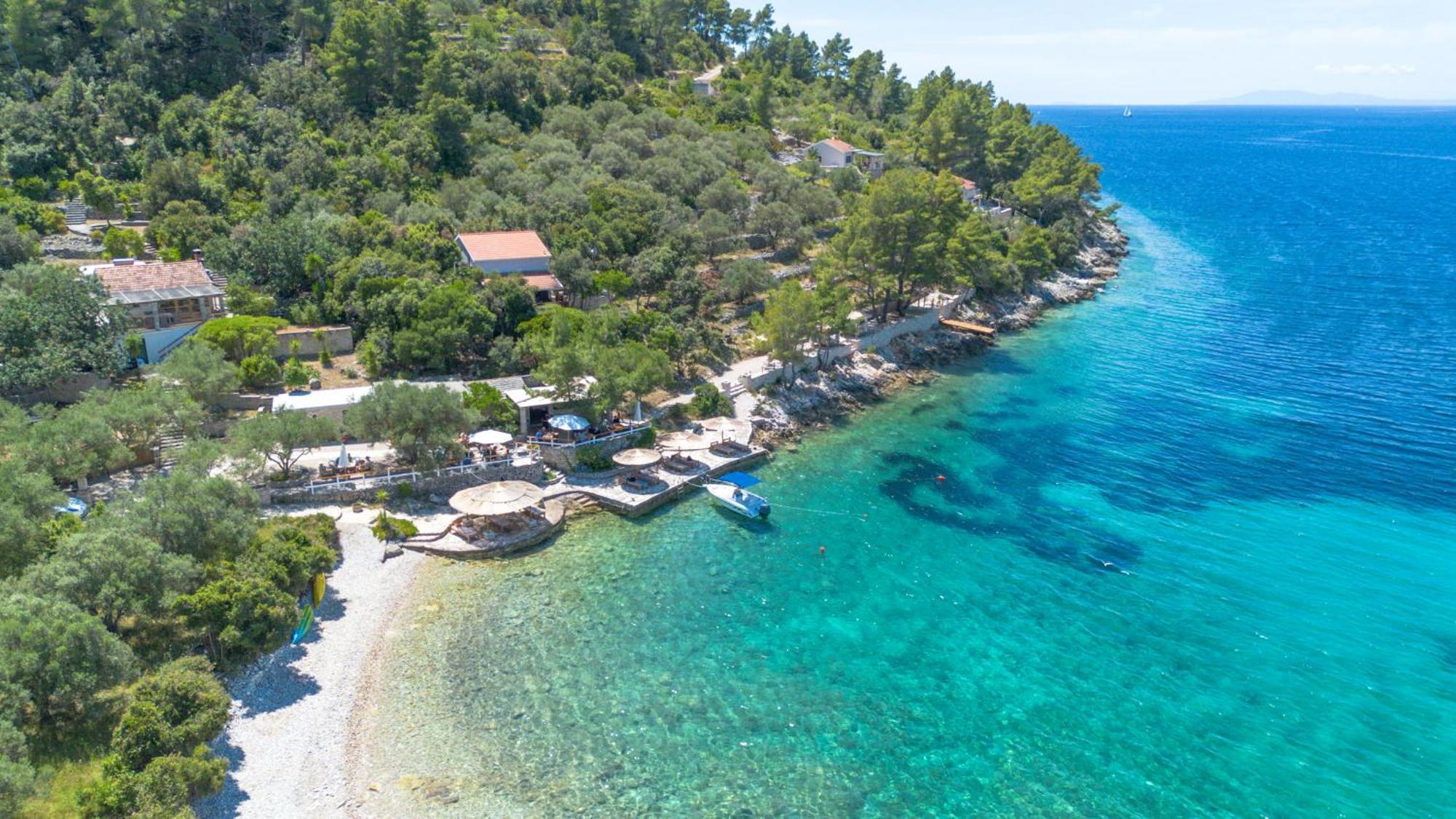 Pebble Bay Paradise House Vela Luka Esterno foto