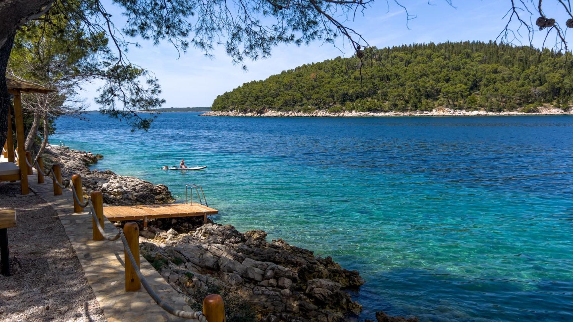 Pebble Bay Paradise House Vela Luka Esterno foto
